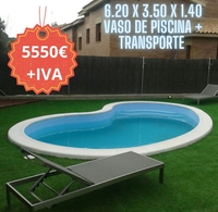 Medidas 6.20 x 3.50 x 1.40